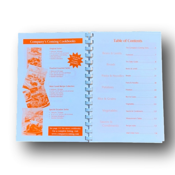 3/$12 Company’s Coming Choosing Sides Cookbook by Jean Pare - Picture 3 of 6